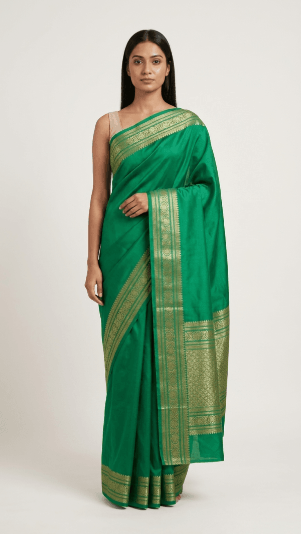 semi silk saree