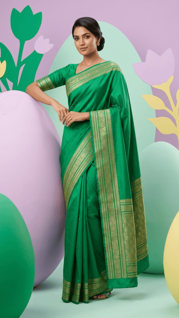 semi silk saree